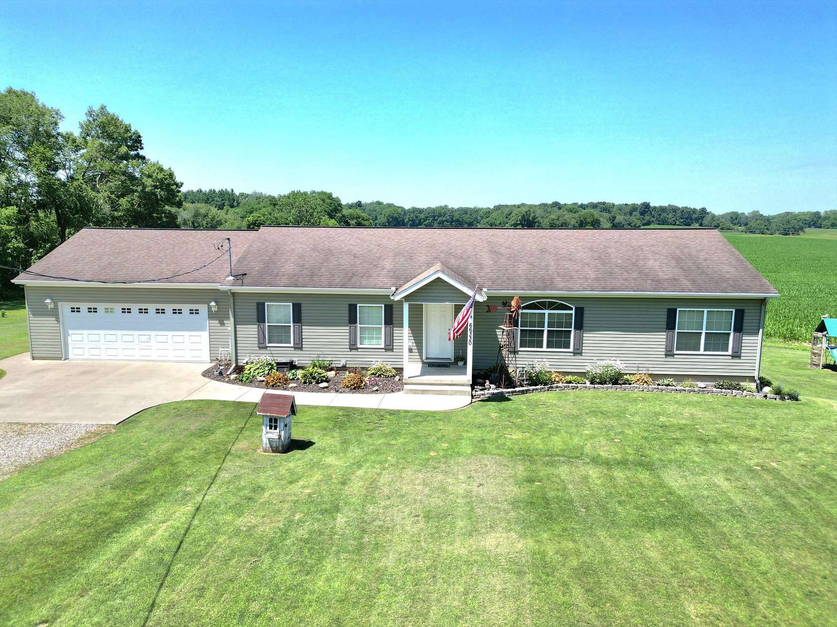 1.82 Acres of Land with Home for Sale in Sturgis, Michigan