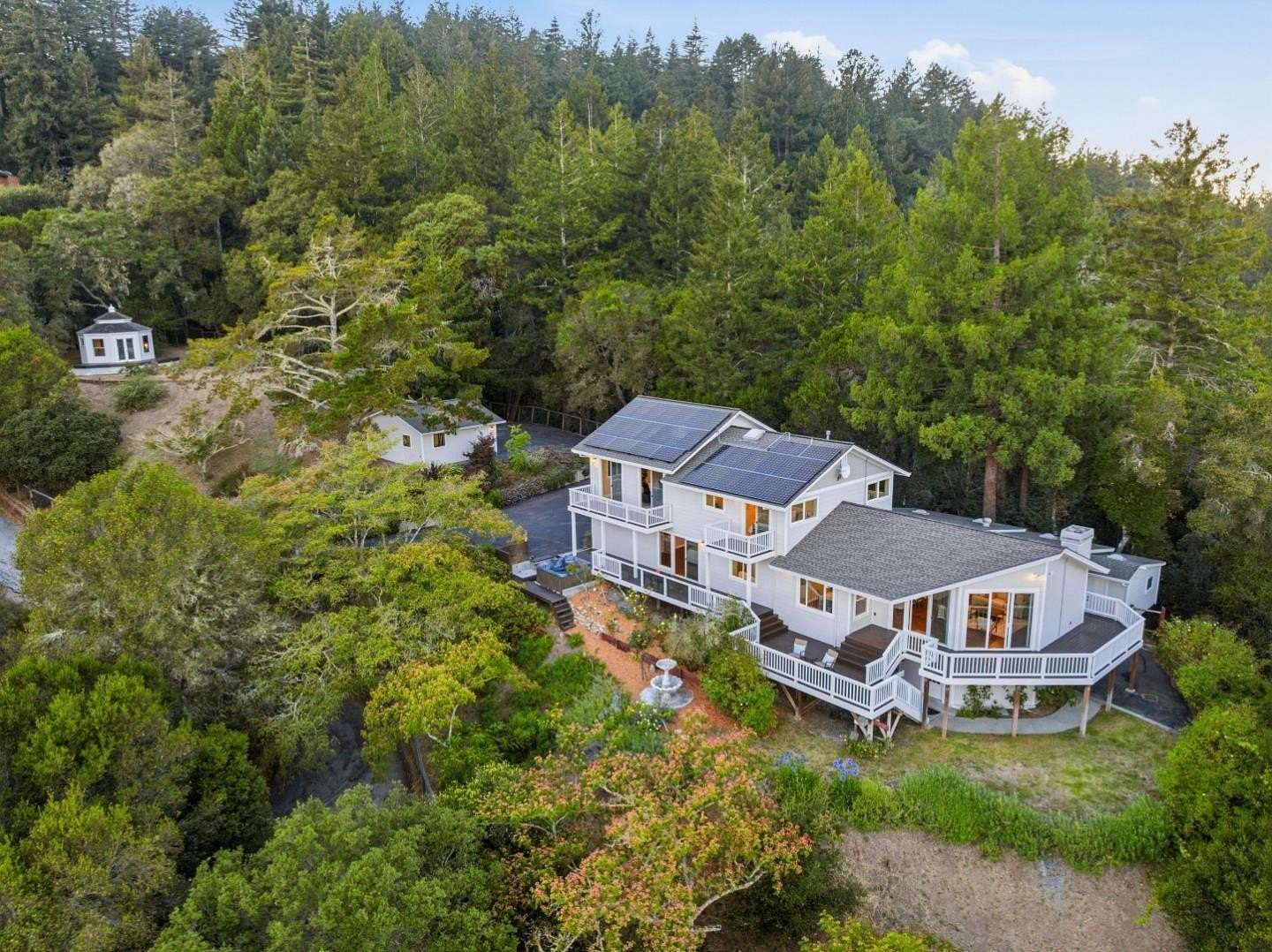 7.79 Acres of Land with Home for Sale in Santa Cruz, California