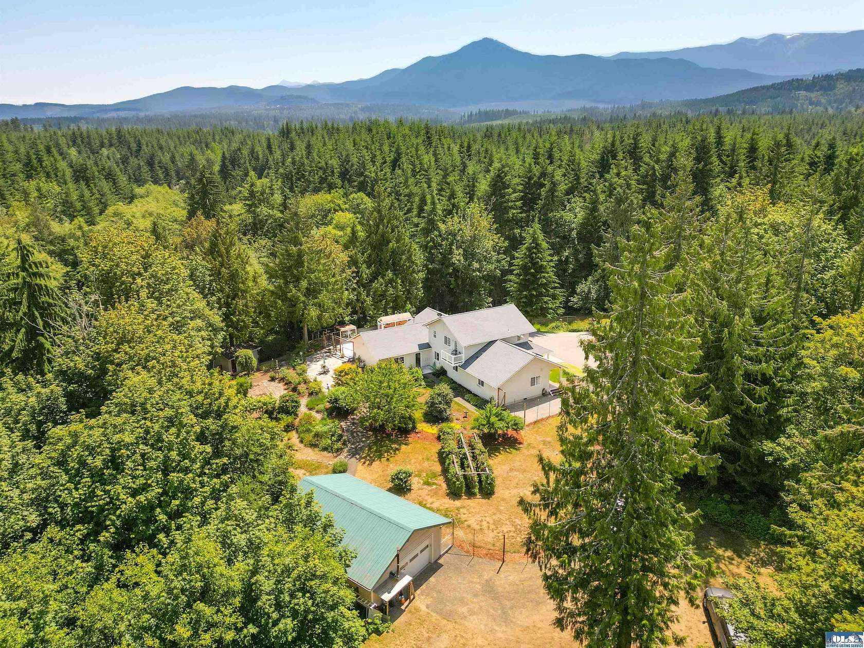 10 Acres of Land with Home for Sale in Port Angeles, Washington