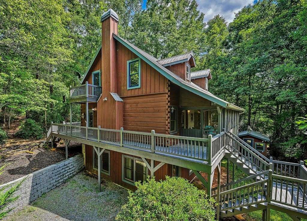 2 Acres of Land with Home for Sale in Mineral Bluff, Georgia