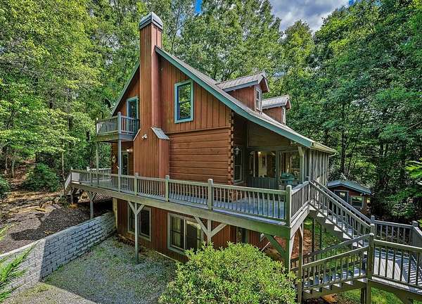2 Acres of Land with Home for Sale in Mineral Bluff, Georgia
