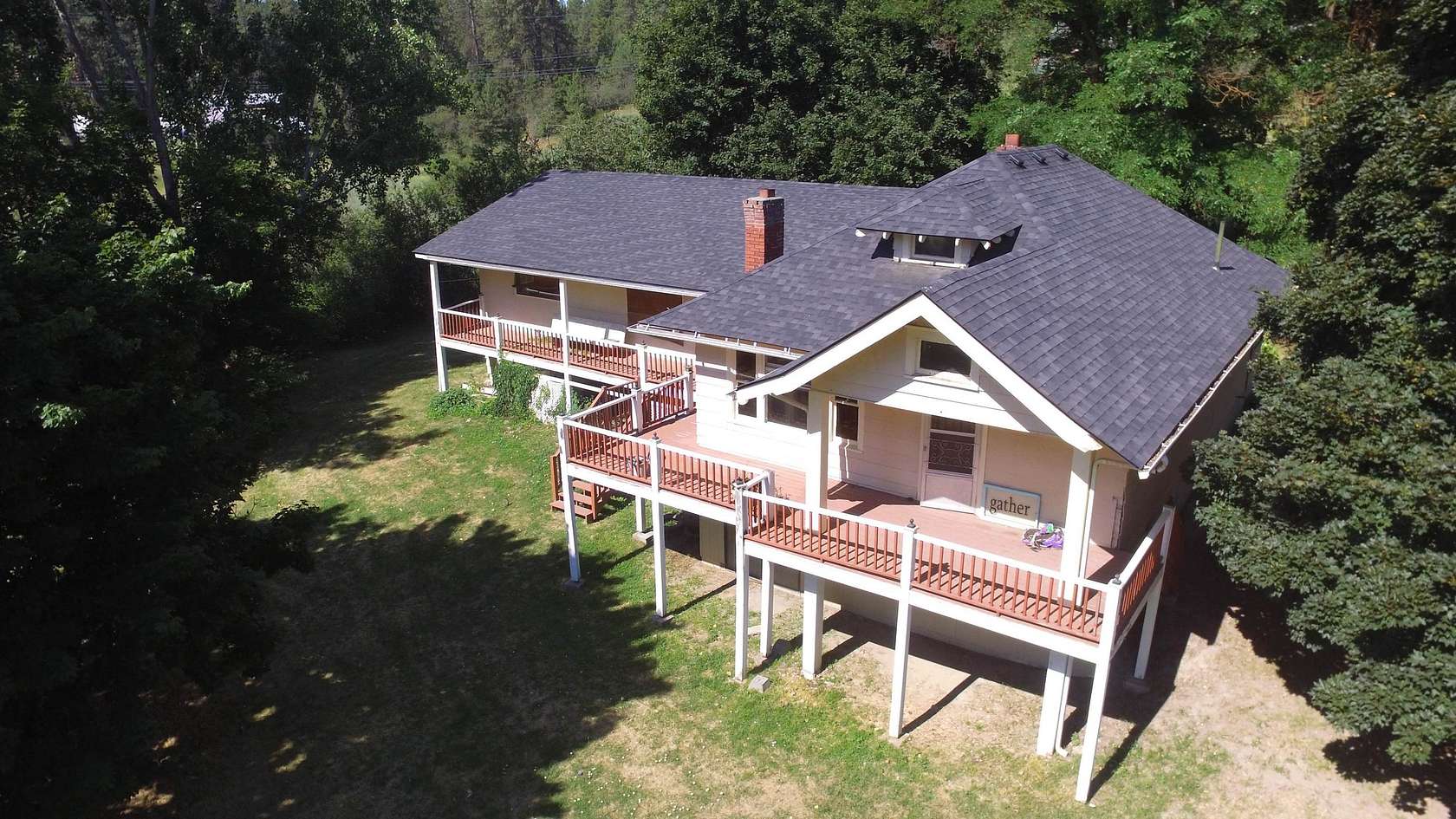 6.82 Acres of Land with Home for Sale in Spokane, Washington