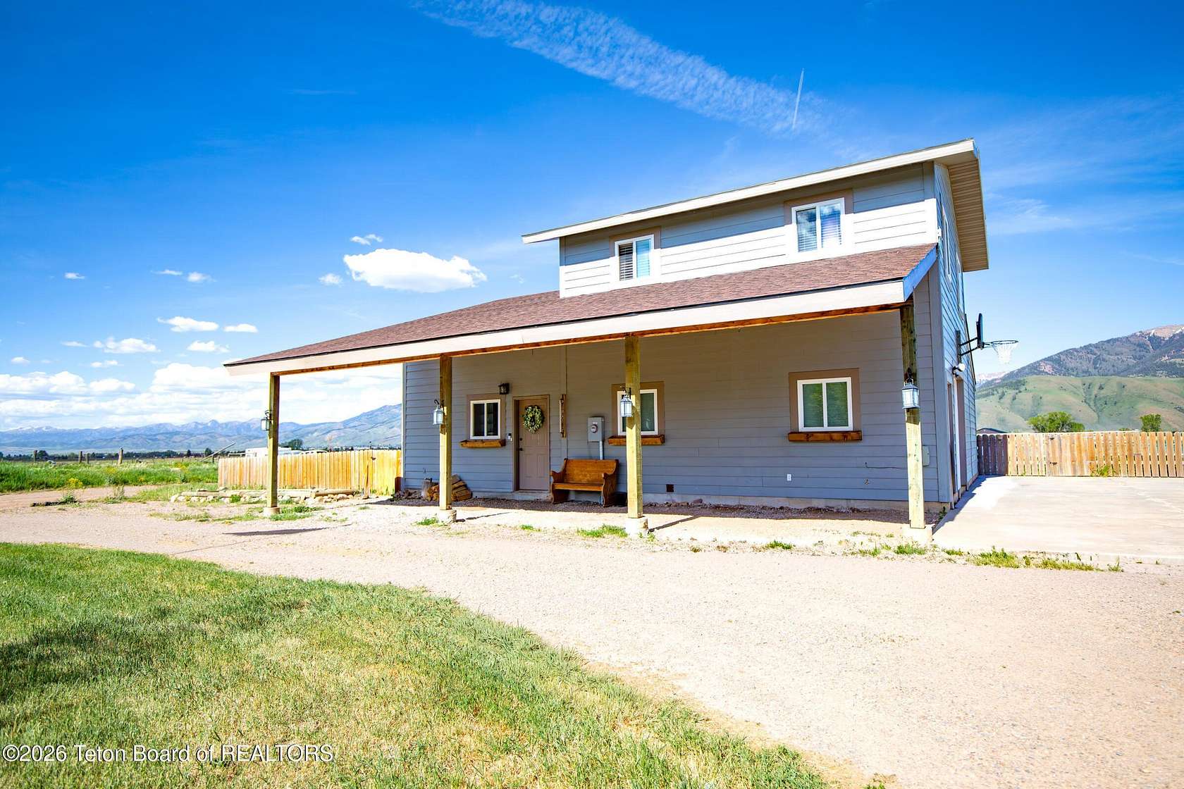 6.5 Acres of Land with Home for Sale in Fairview, Wyoming