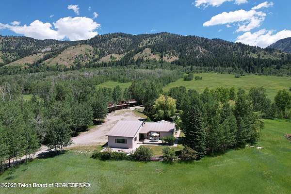5.18 Acres of Land with Home for Sale in Thayne, Wyoming