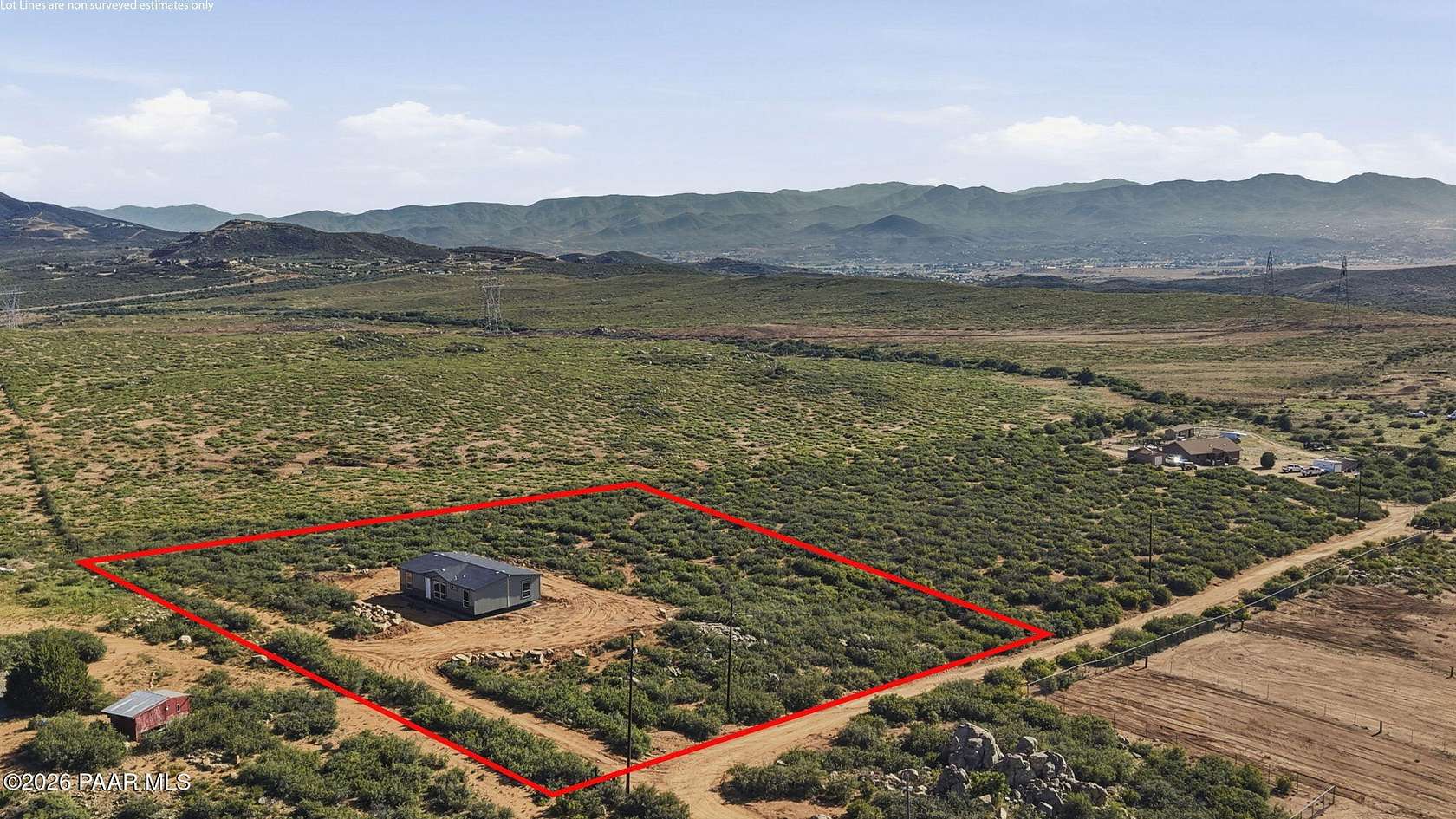 2 Acres of Land with Home for Sale in Dewey-Humboldt, Arizona