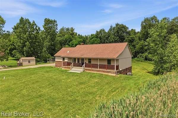 5.83 Acres of Land with Home for Sale in Metamora Township, Michigan