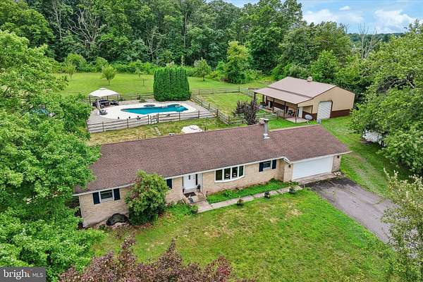 4.66 Acres of Land with Home for Sale in Quakertown, Pennsylvania