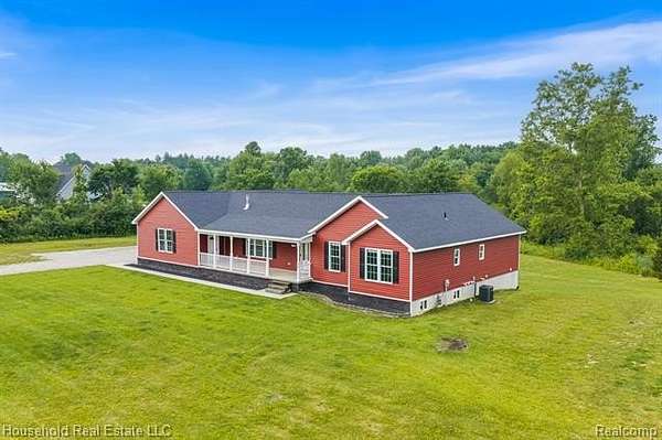 10 Acres of Recreational Land with Home for Sale in China Township, Michigan