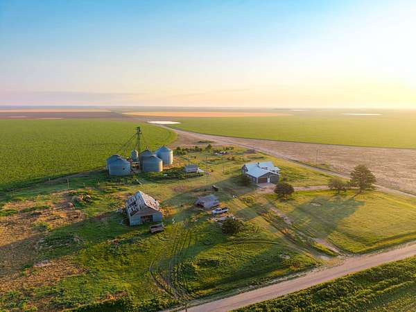 7.2 Acres of Land with Home for Sale in Brewster, Kansas