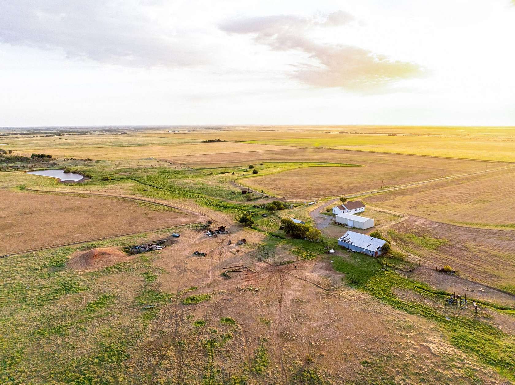 240 Acres of Land with Home for Sale in Mountain View, Oklahoma