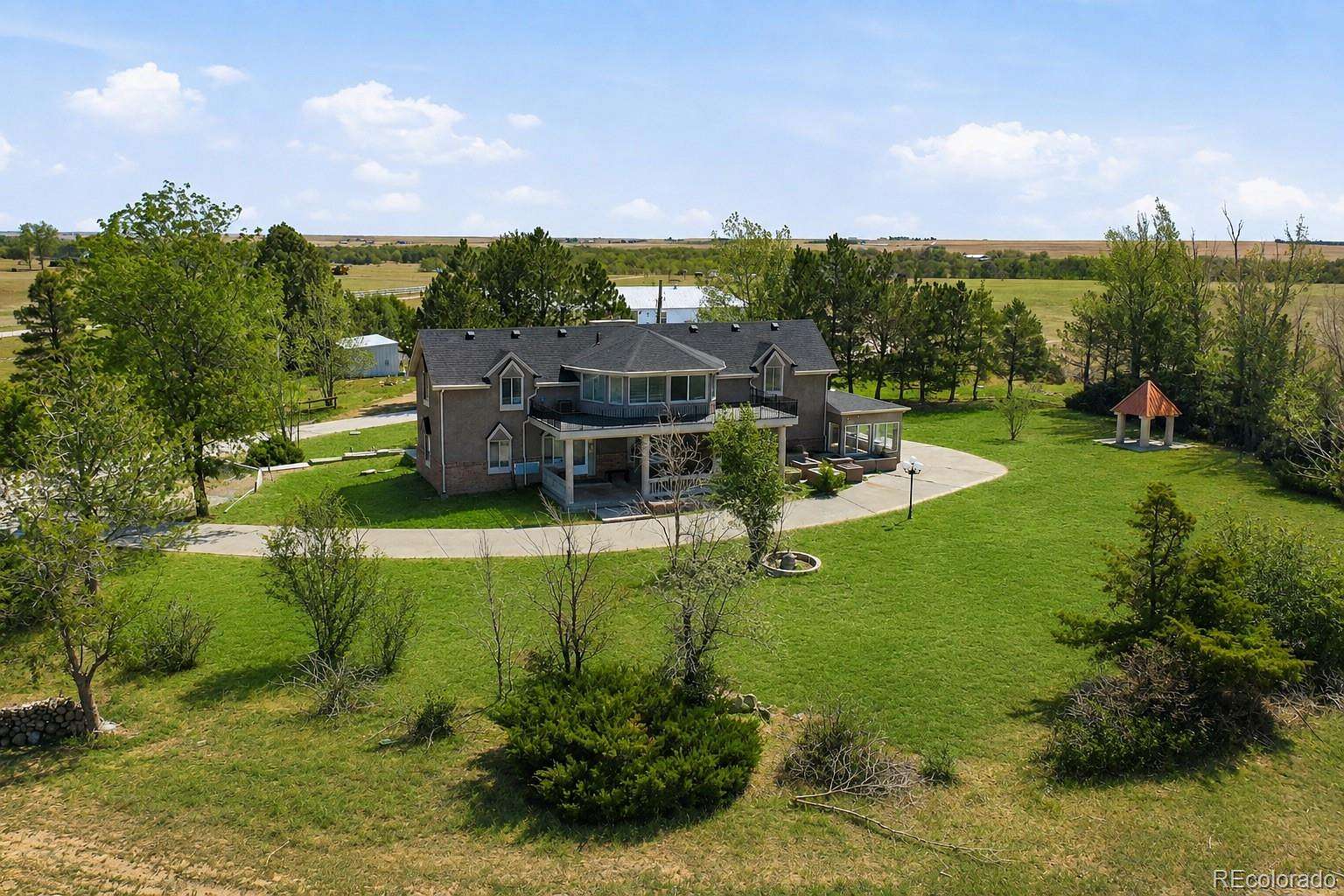 35 Acres of Land with Home for Sale in Bennett, Colorado