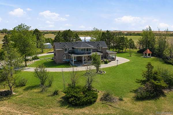 35 Acres of Land with Home for Sale in Bennett, Colorado