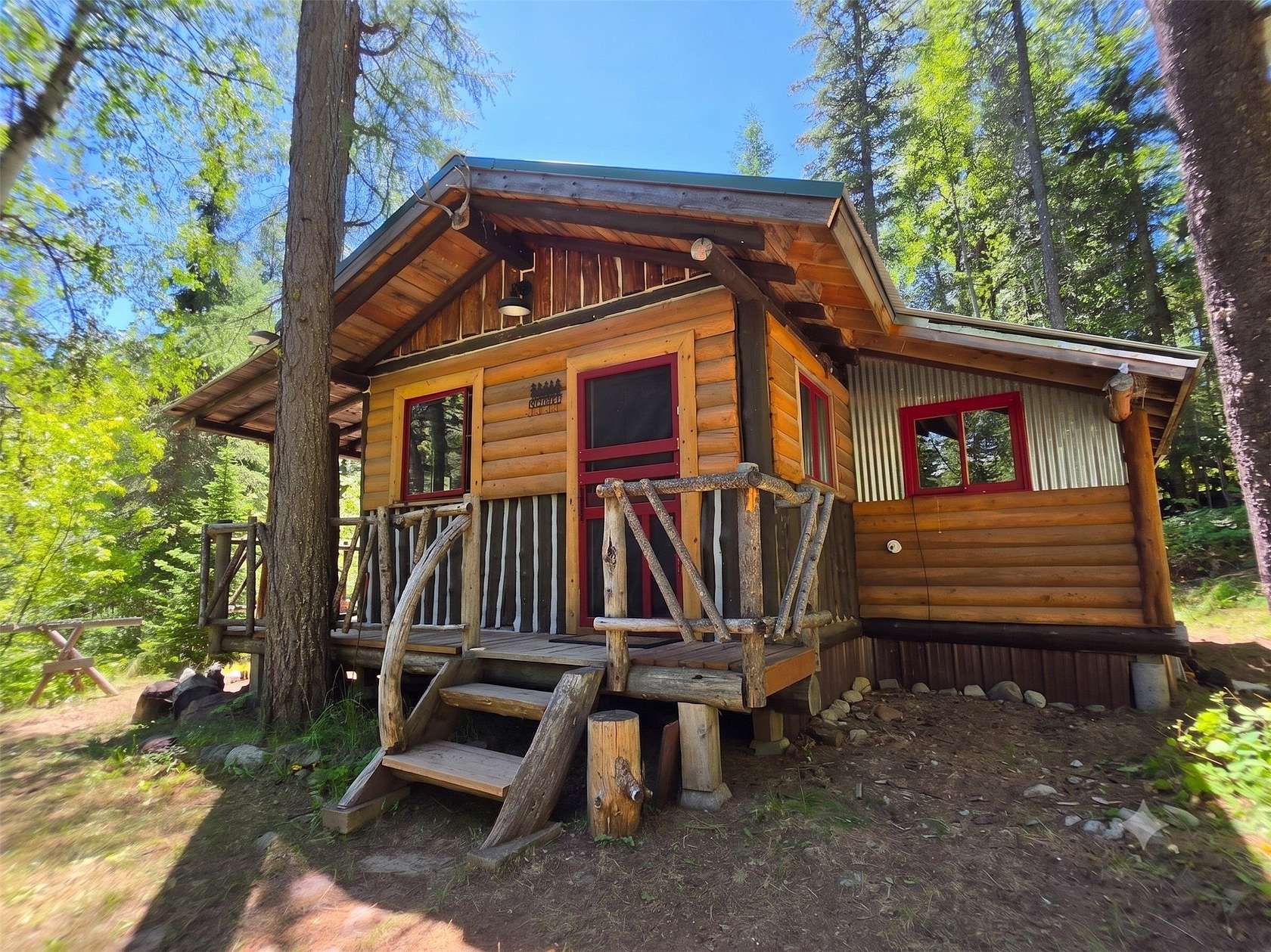 2.64 Acres of Land with Home for Sale in Columbia Falls, Montana