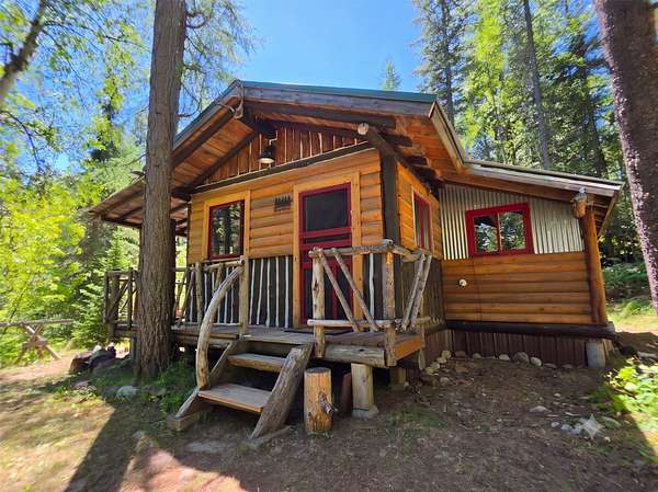 2.64 Acres of Land with Home for Sale in Columbia Falls, Montana