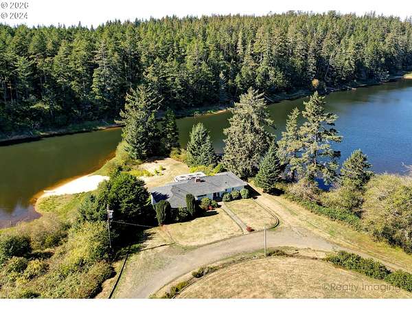 35 Acres of Land with Home for Sale in Cloverdale, Oregon