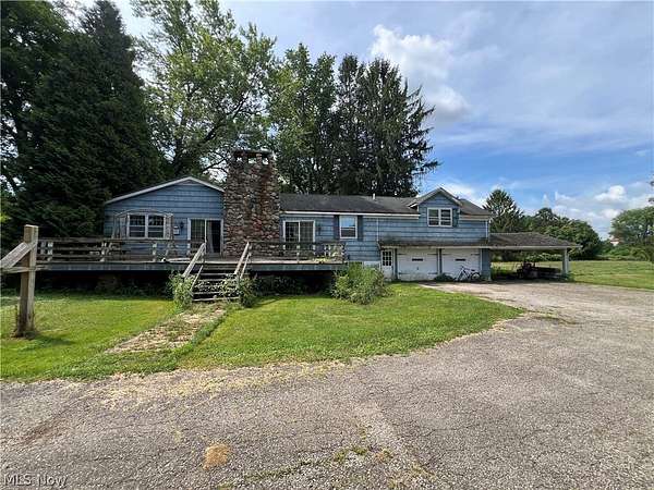 42 Acres of Land with Home for Sale in Rock Creek, Ohio