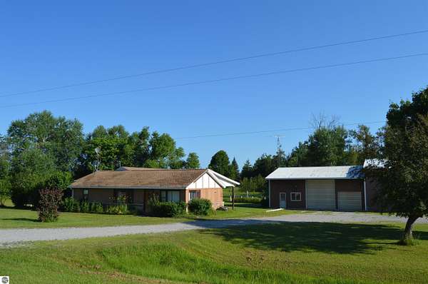 1.62 Acres of Land with Home for Sale in Curran, Michigan