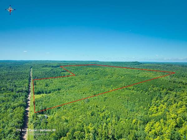 270 Acres of Recreational Land for Sale in Herbster, Wisconsin