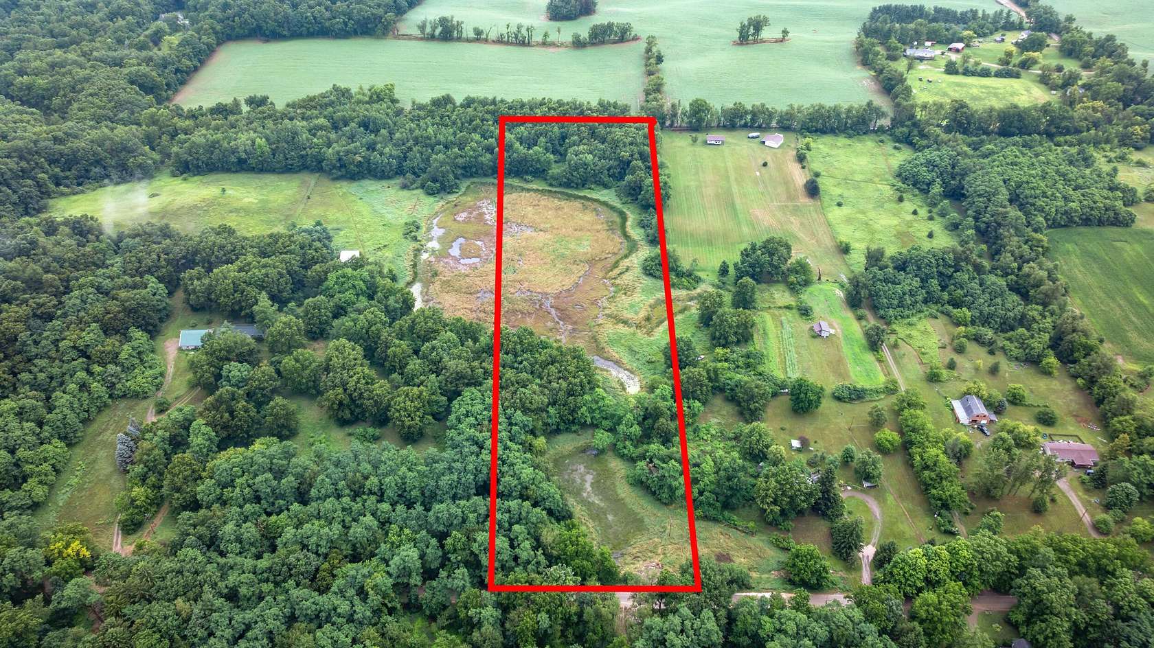 10 Acres of Recreational Land for Sale in Jonesville, Michigan