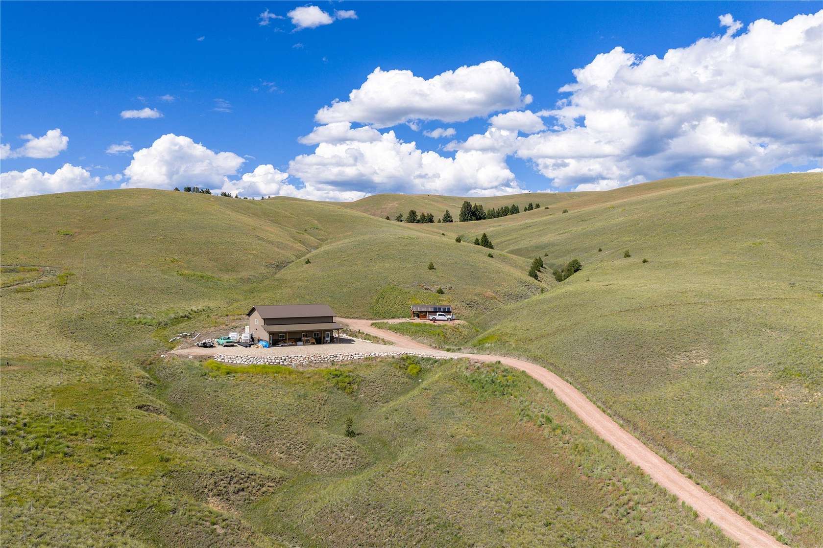 32.2 Acres of Recreational Land with Home for Sale in Philipsburg, Montana