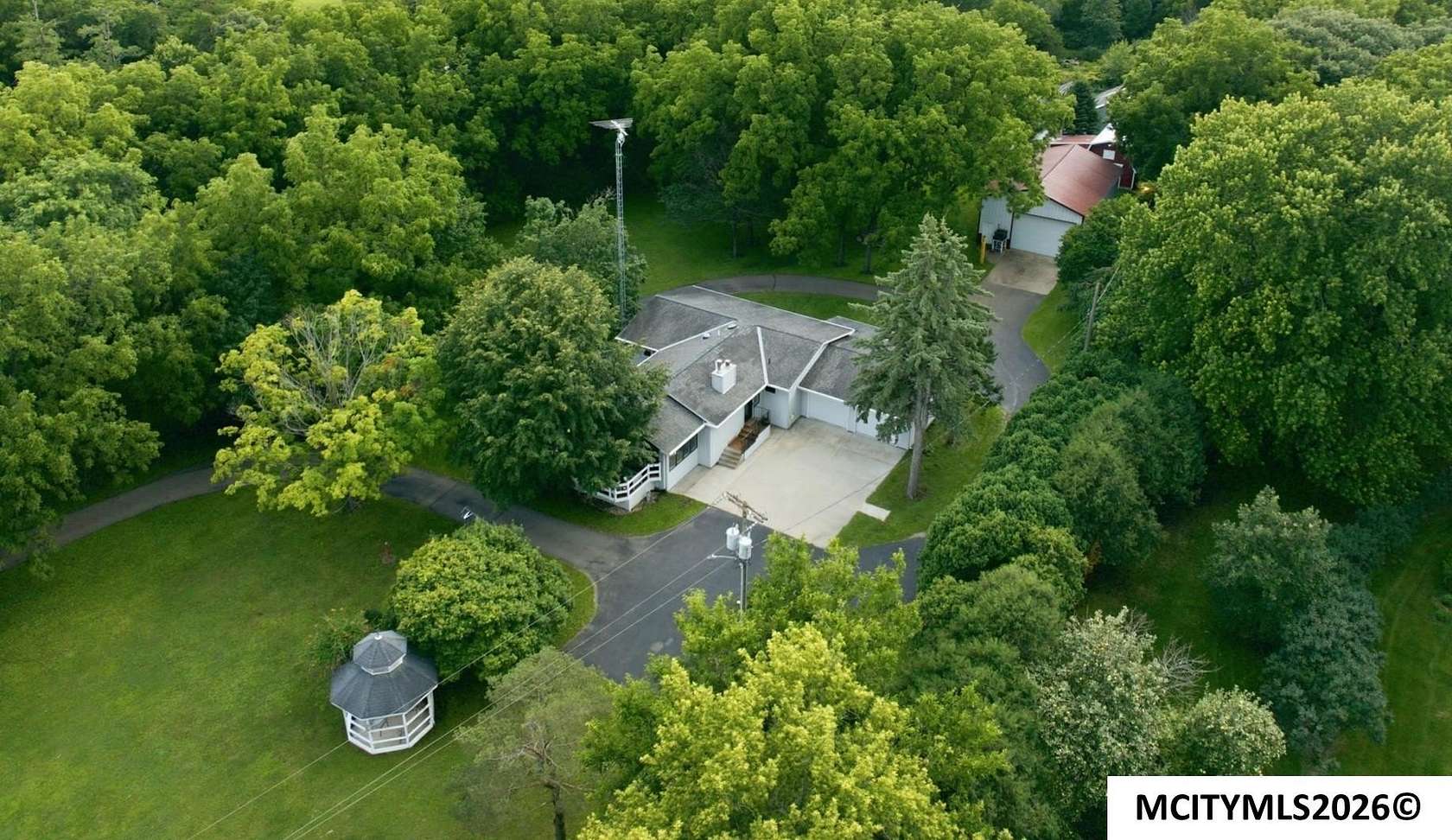 11.3 Acres of Land with Home for Sale in Mason City, Iowa