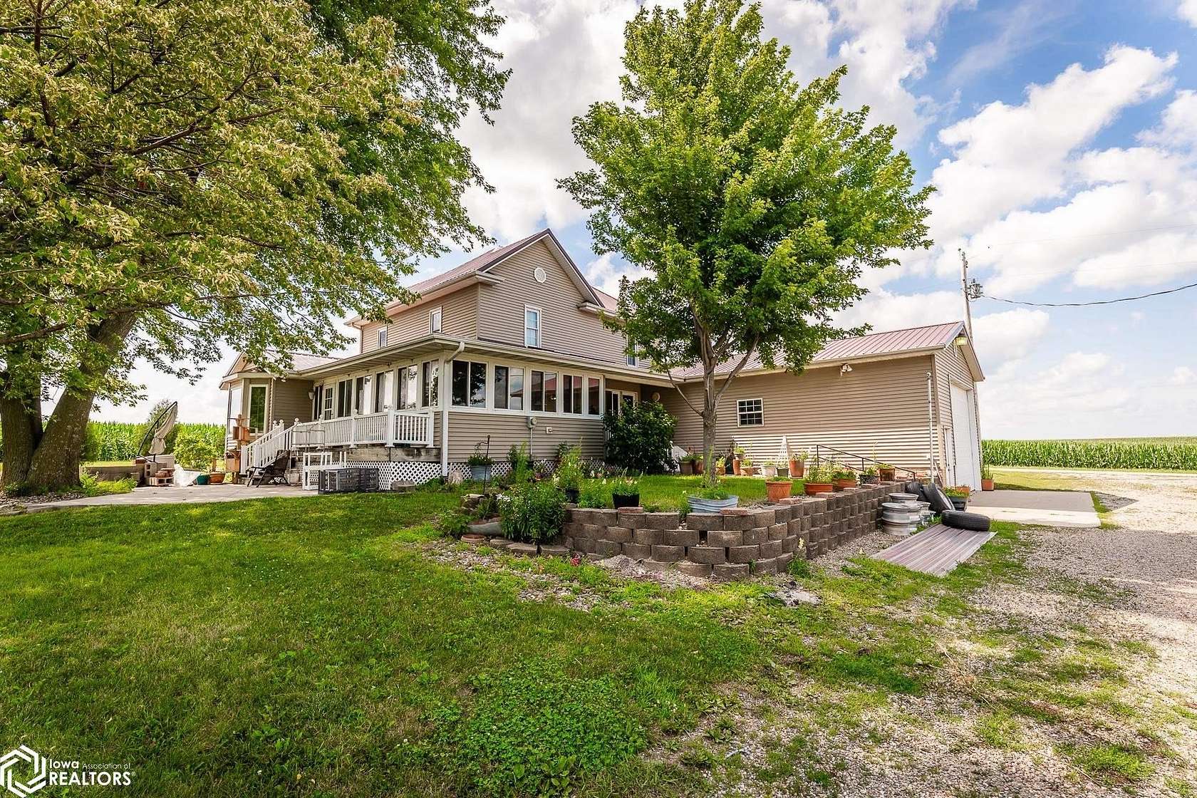 2.2 Acres of Land with Home for Sale in Brooklyn, Iowa