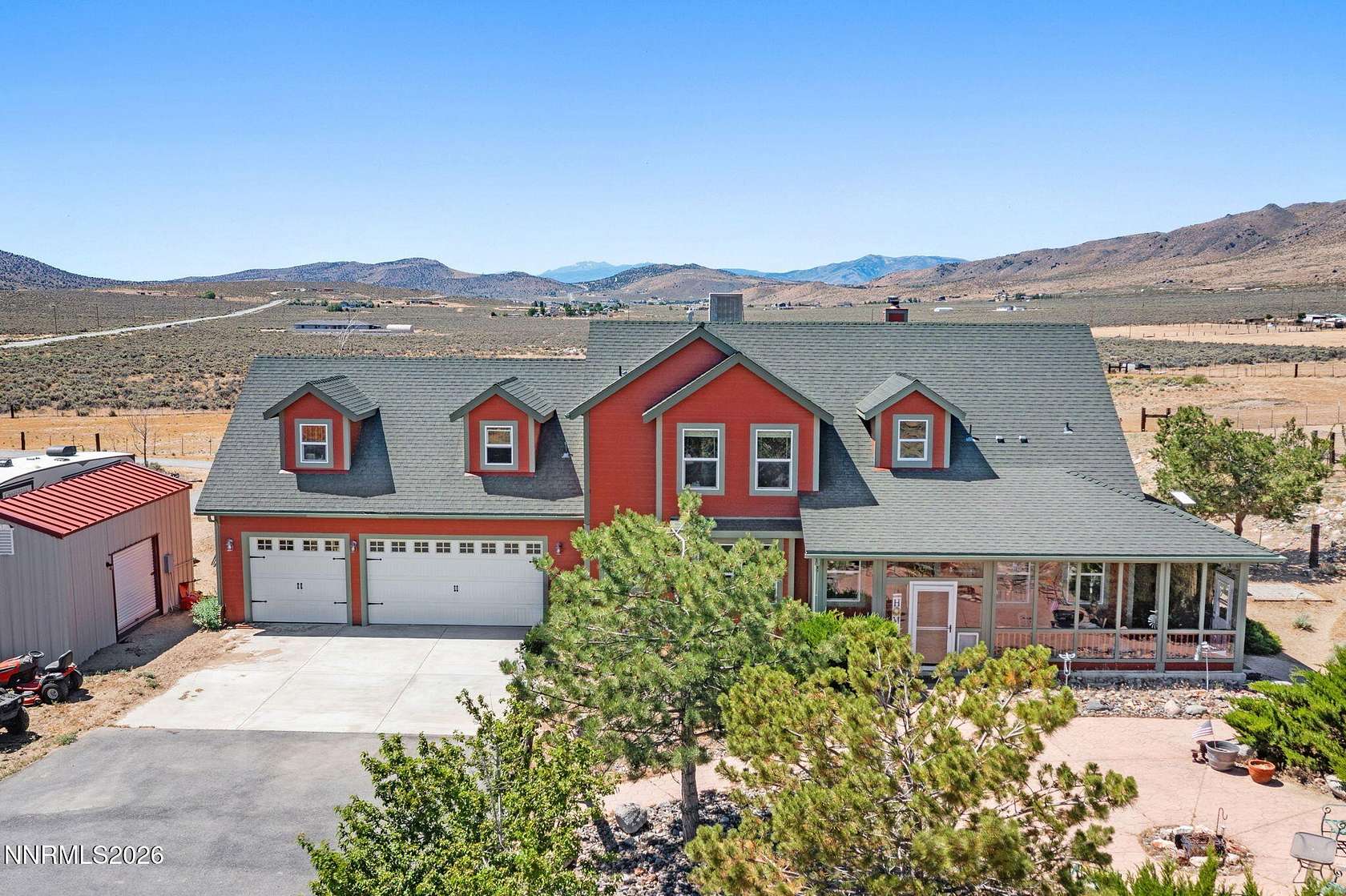 9.78 Acres of Land with Home for Sale in Reno, Nevada
