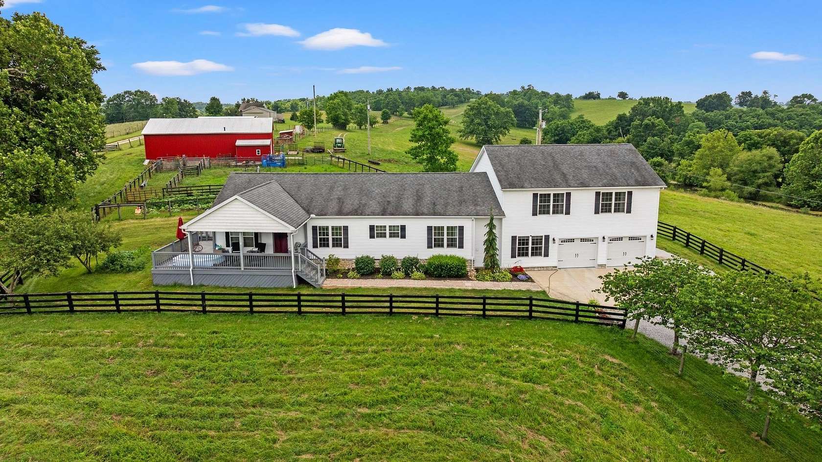 92.6 Acres of Land with Home for Sale in Cynthiana, Kentucky