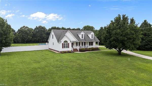 3.25 Acres of Land with Home for Sale in Chesapeake, Virginia