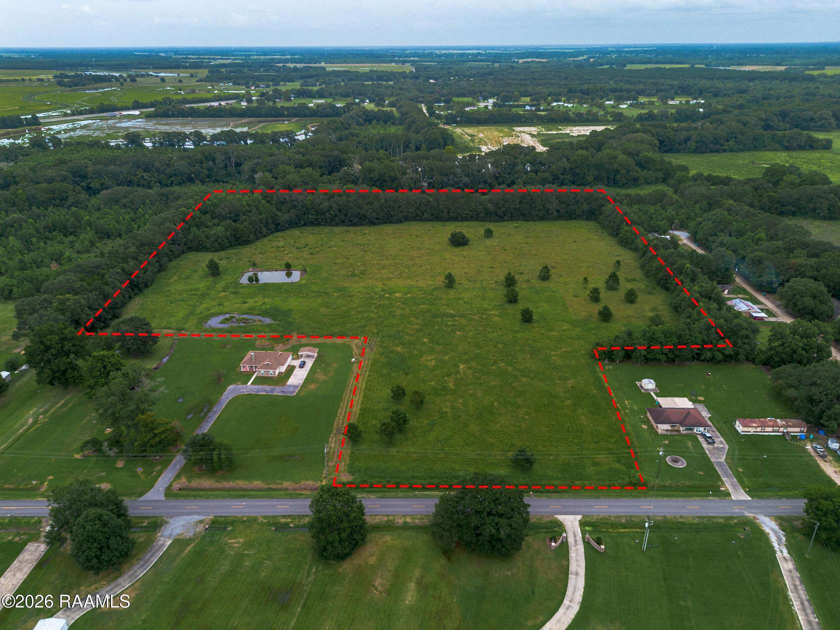 15.6 Acres of Recreational & Residential Land for Sale in Church Point, Louisiana
