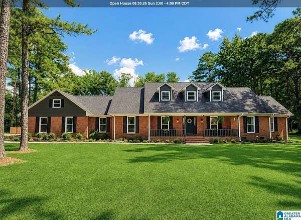 21.7 Acres of Land with Home for Sale in Montevallo, Alabama