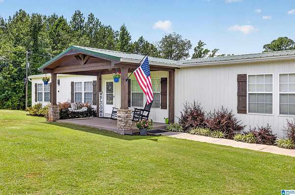 5 Acres of Land with Home for Sale in Lincoln, Alabama