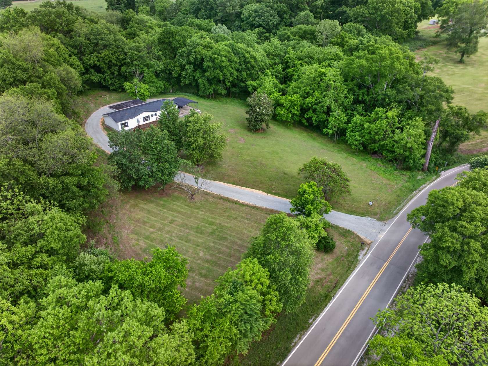 2.53 Acres of Land with Home for Lease in Columbia, Tennessee