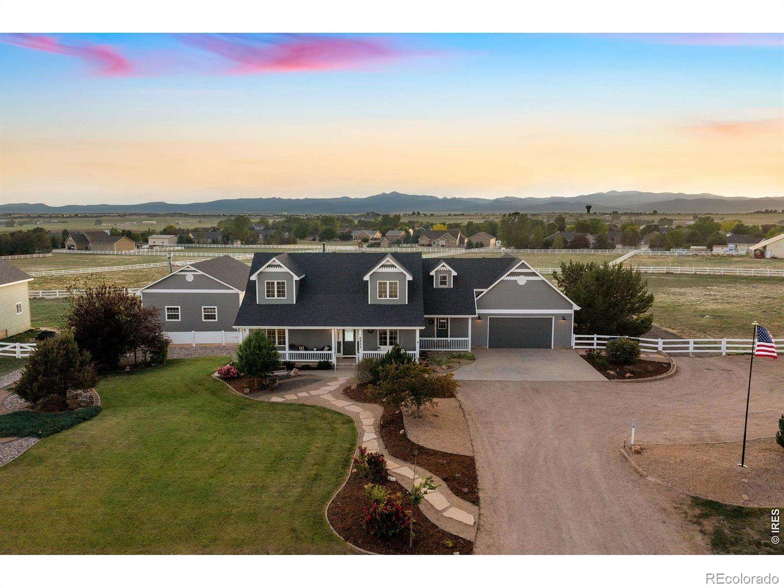 2.57 Acres of Land with Home for Sale in Severance, Colorado