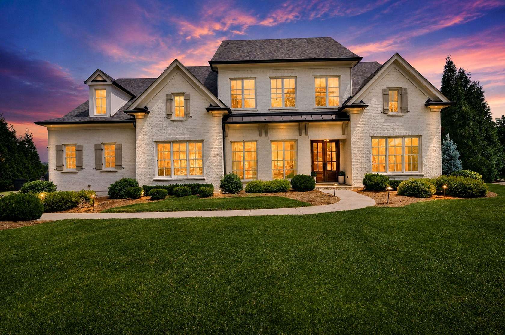 3 Acres of Land with Home for Sale in Brentwood, Tennessee