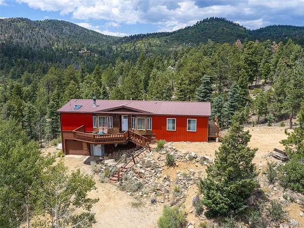 6.35 Acres of Land with Home for Sale in Cotopaxi, Colorado