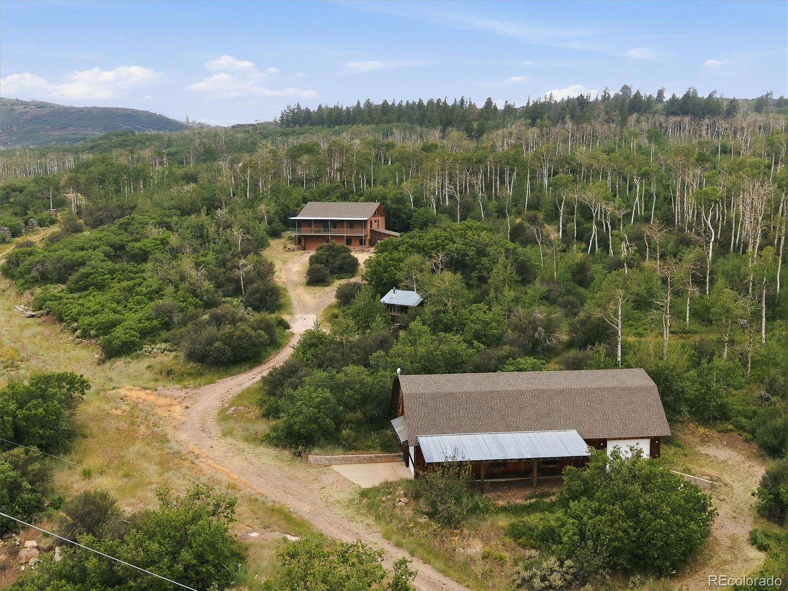 36.3 Acres of Recreational Land with Home for Sale in Carbondale, Colorado