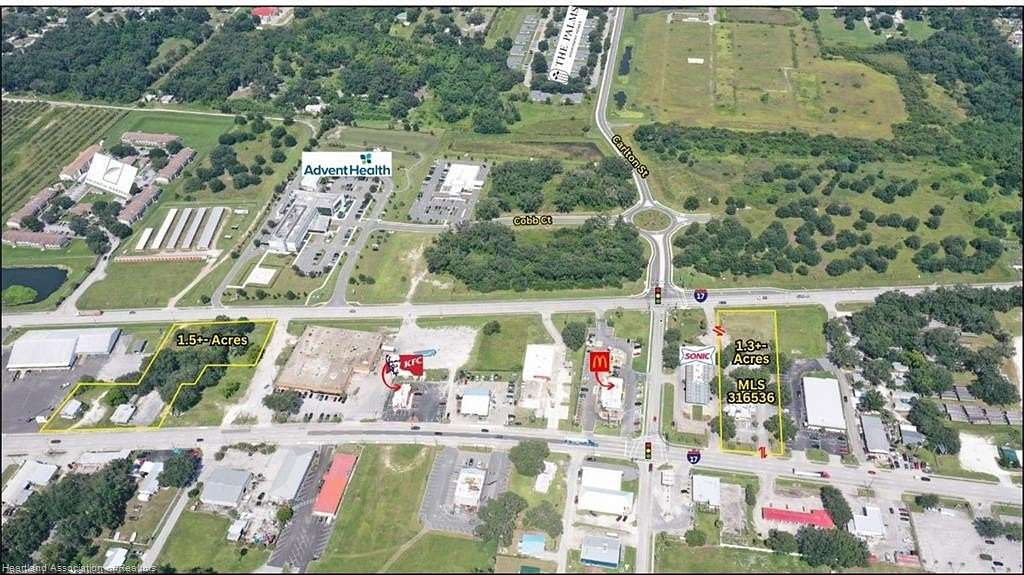 1.56 Acres of Improved Commercial Land for Sale in Wauchula, Florida