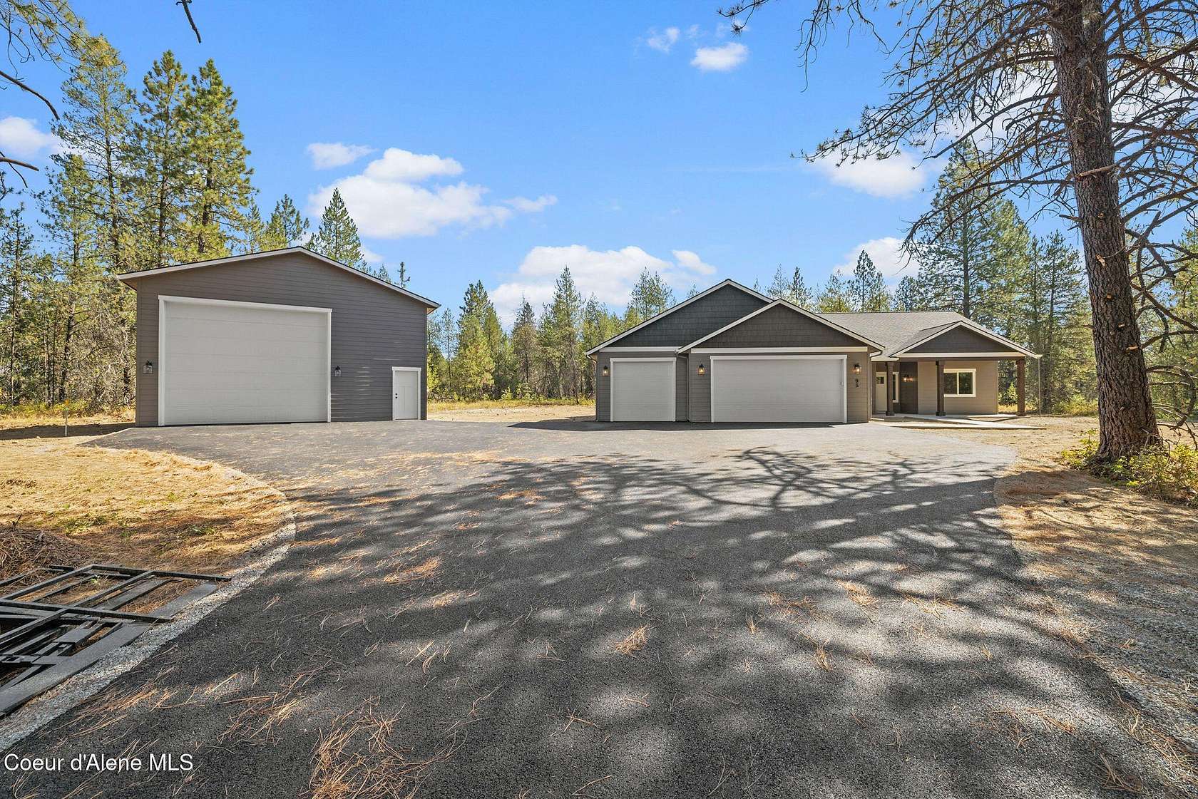 5 Acres of Land with Home for Sale in Spirit Lake, Idaho
