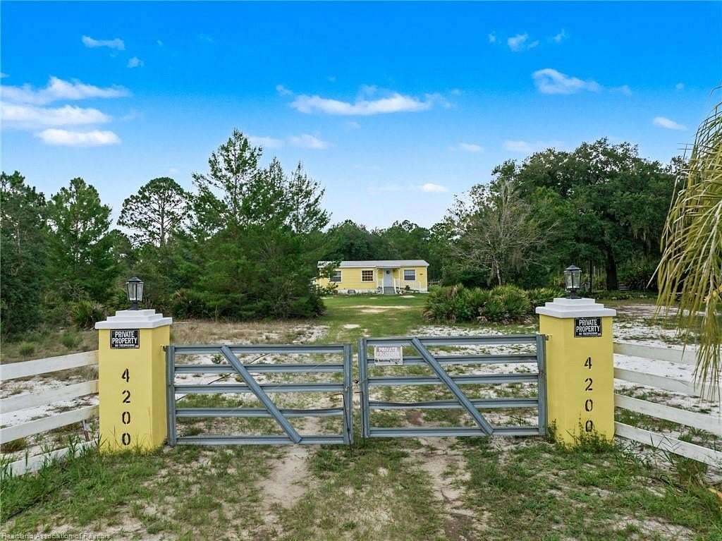 10 Acres of Land with Home for Sale in Avon Park, Florida