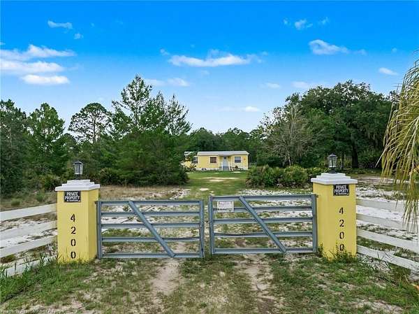 10 Acres of Land with Home for Sale in Avon Park, Florida