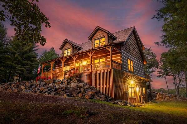 2 Acres of Land with Home for Sale in Blue Ridge, Georgia