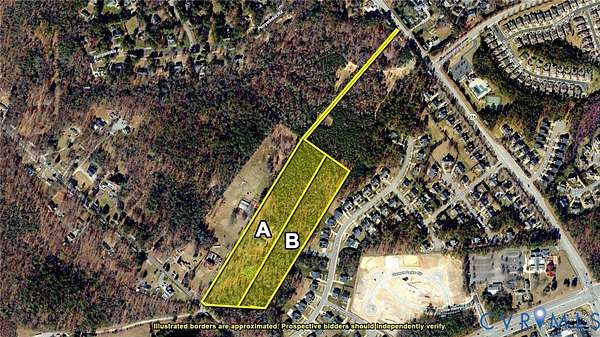 7.15 Acres of Residential Land for Auction in Glen Allen, Virginia