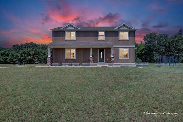33.8 Acres of Recreational Land with Home for Sale in Newaygo, Michigan