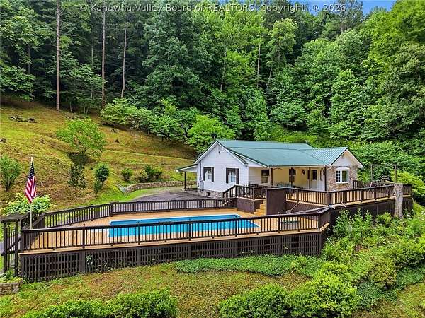 5.88 Acres of Land with Home for Sale in South Charleston, West Virginia