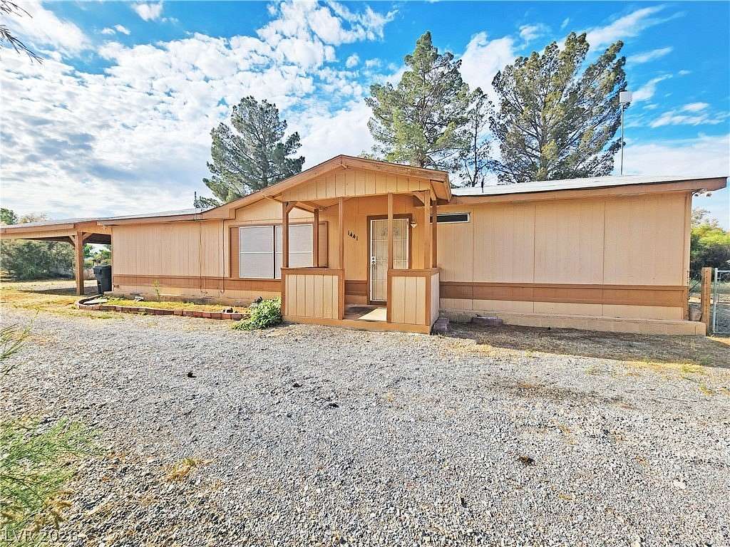 2.19 Acres of Land with Home for Lease in Pahrump, Nevada