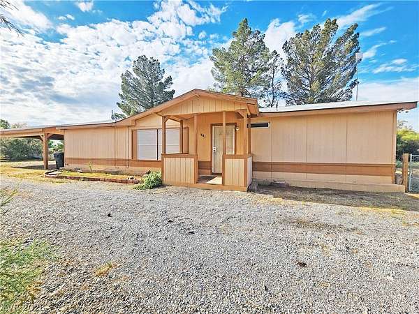 2.19 Acres of Land with Home for Lease in Pahrump, Nevada
