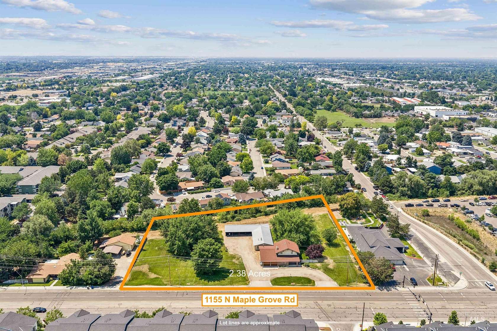 2.38 Acres of Improved Mixed-Use Land for Sale in Boise, Idaho