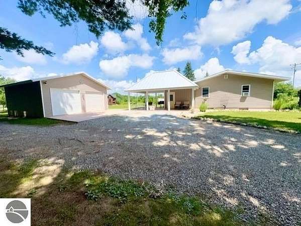 3.5 Acres of Land with Home for Sale in Stanton, Michigan