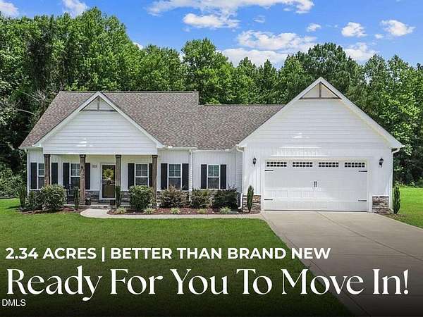 2.34 Acres of Land with Home for Sale in Princeton, North Carolina